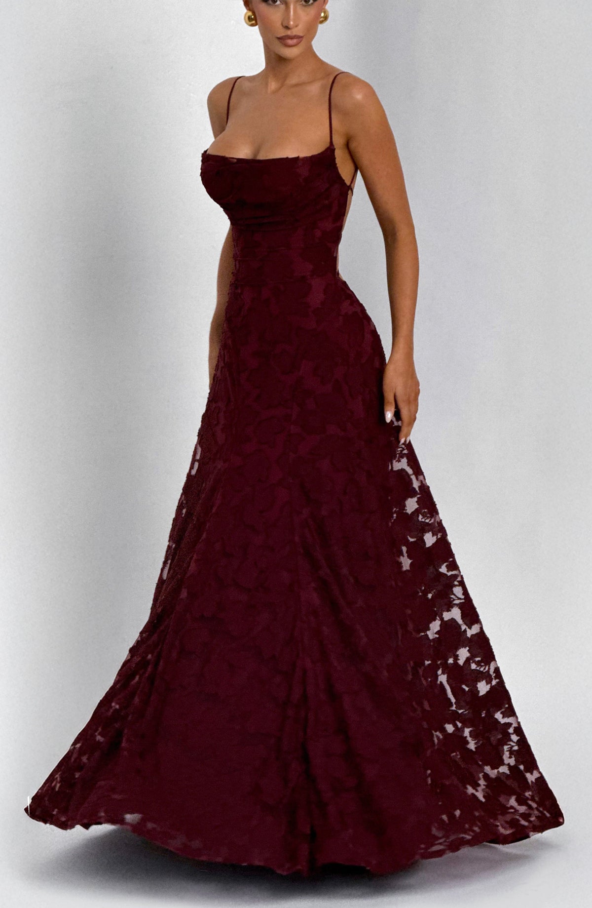 Cecily Wine Red - 04