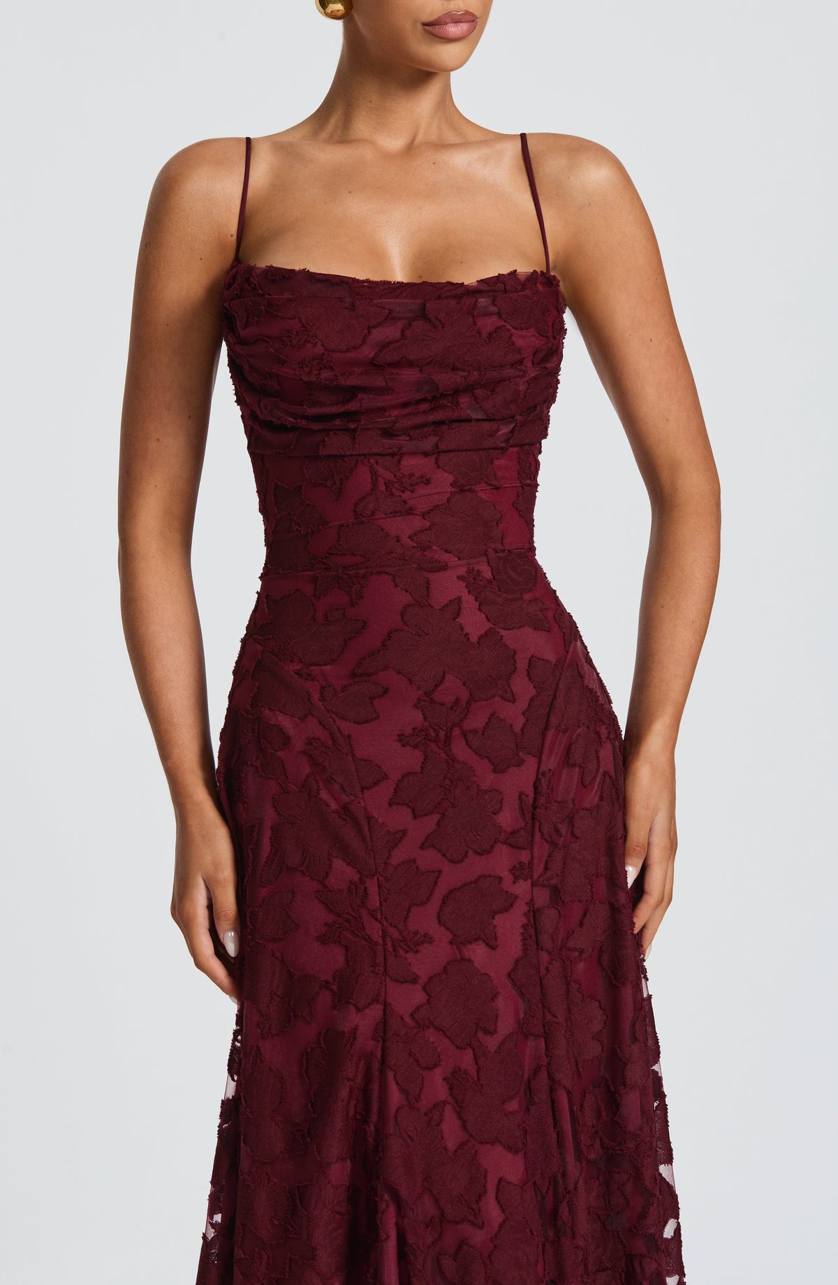 Cecily Wine Red - 05