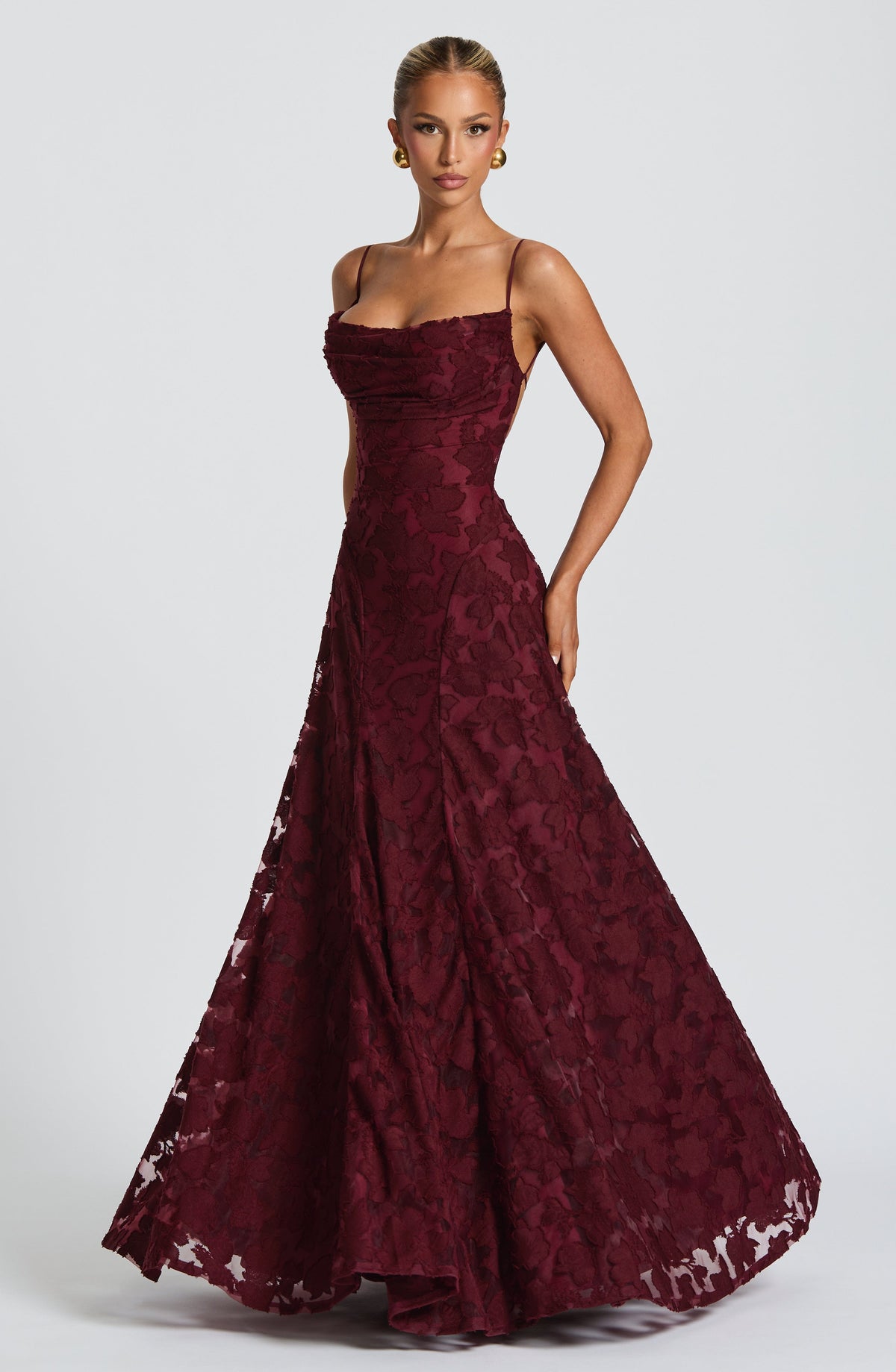Cecily Wine Red - 03