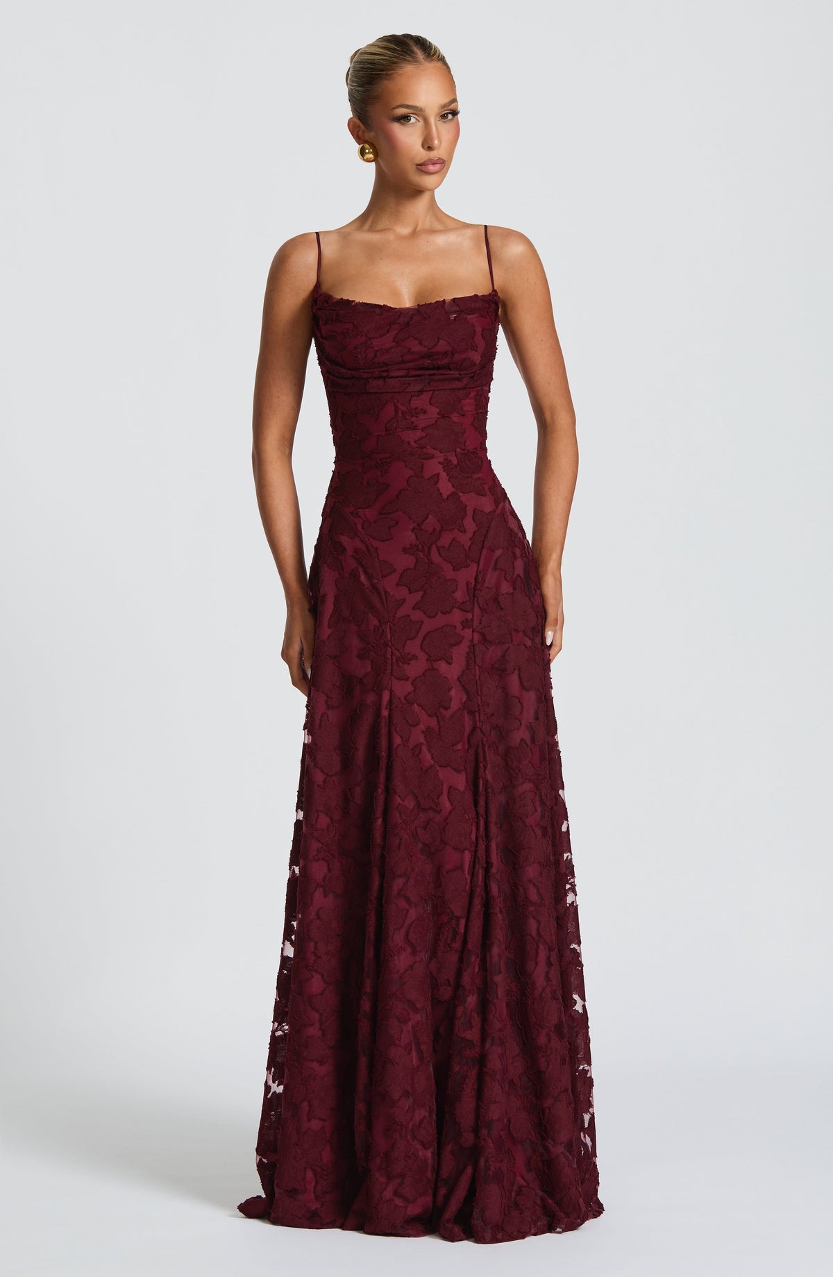 Cecily Wine Red - 02
